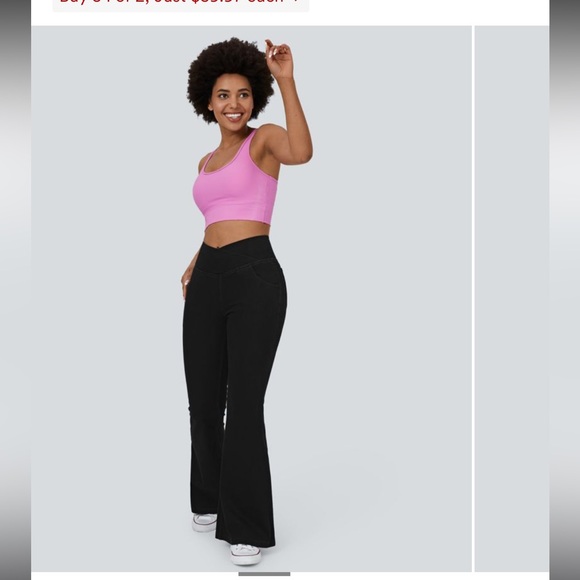 Halara Flex™ Black Denim Pants - Picture 4 of 8